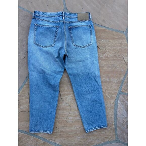 Rag & Bone Blue Light Wash Cotton Blend Zip Fly Distressed Jeans Size 32 BZ - Picture 3 of 3